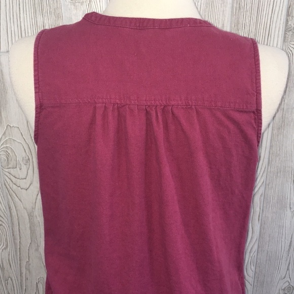 SONOMA Long Tunic Top Magenta Purple Size Medium - Picture 6 of 8
